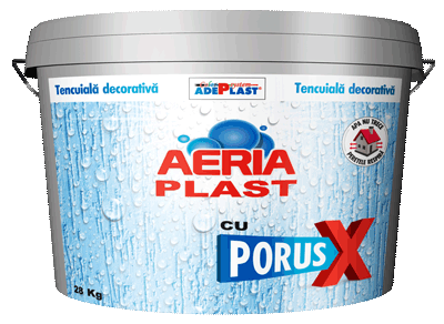 AERIA PLAST cu PORUS X driscuita 1.5 mm, bază albă