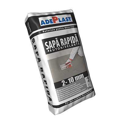 Șapă autonivelantă rapidă (SAR)