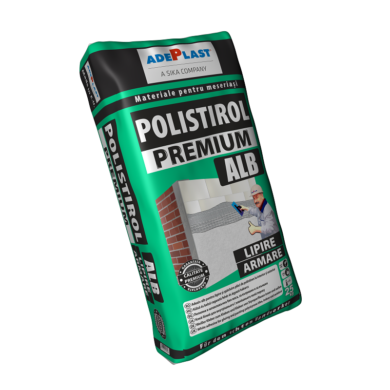 Polistirol Premium Alb