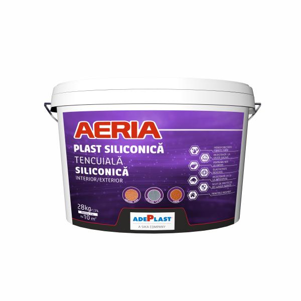 AERIA PLAST SILICONICĂ, bază albă, 2 mm-zgâriată